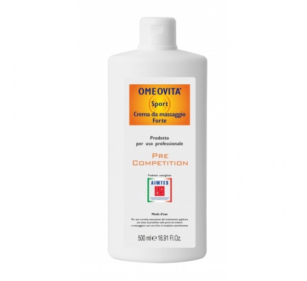  Crema Massaggio Pre-Gara - OMEOVITA sport 500 ml